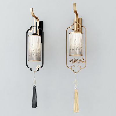 新中式轻奢壁灯