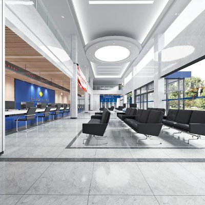现代办公大厅