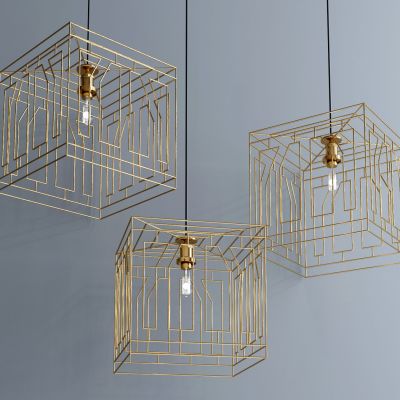 现代金属铁艺吊灯