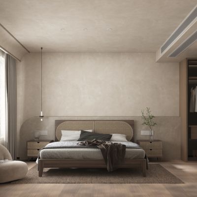 侘寂风卧室