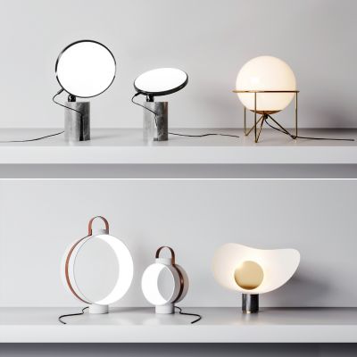 现代台灯组合