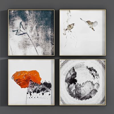 新中式装饰画挂画