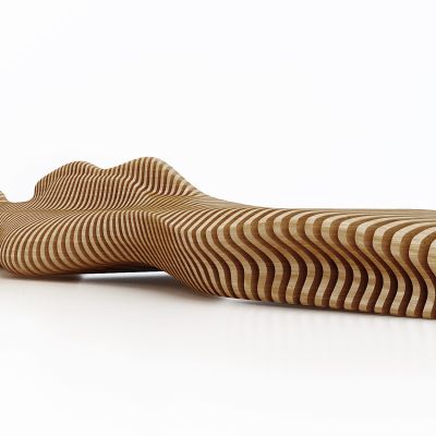 现代异形公共座椅沙发