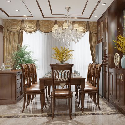 古典美式客餐厅