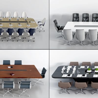 现代会议桌组合