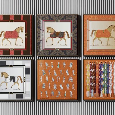 现代轻奢装饰挂画正