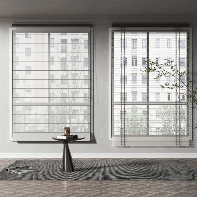 现代百叶窗卷帘