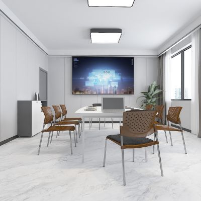 现代会议室3D模型