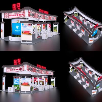 新中式展厅 食品展 旅游文化展