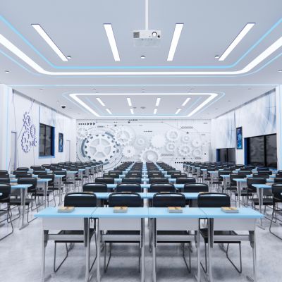 现代科技教室 智慧教室 大学教室