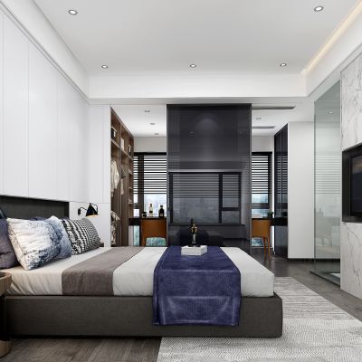 现代卧室