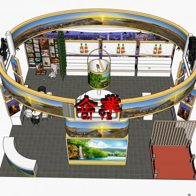 现代展厅 科技展厅 展台