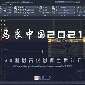 馬良中國2021CAD圖庫CAD施工圖