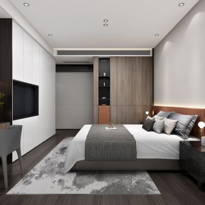 现代卧室