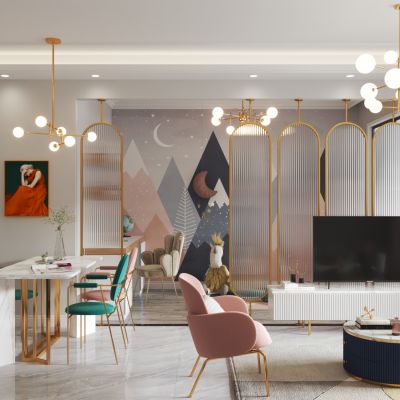 北欧轻奢客餐厅