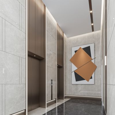 现代电梯厅