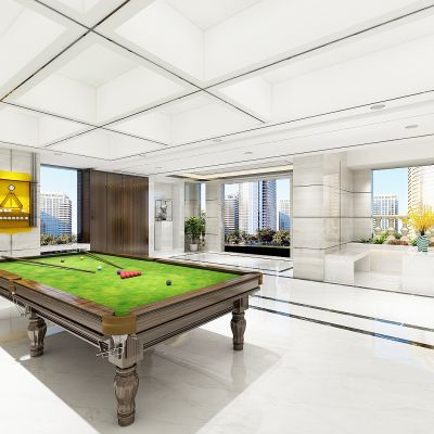 现代台球台