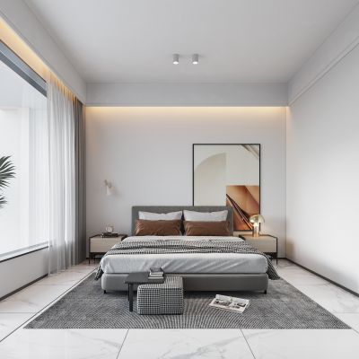 现代卧室