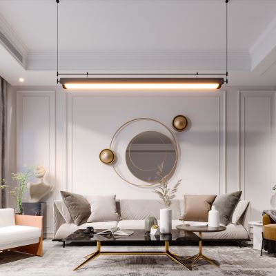 北欧现代简约轻奢客厅