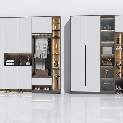 现代轻奢鞋柜