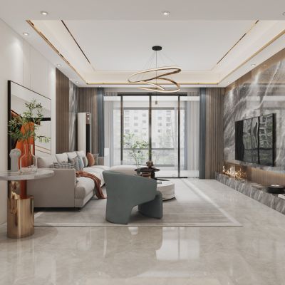 现代轻奢客餐厅