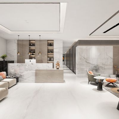 现代休闲会所前台