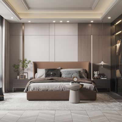 现代卧室