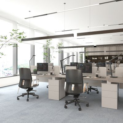 现代办公室3D模型