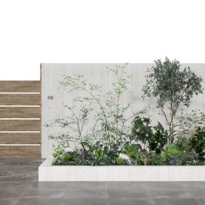 现代景观小品  庭院