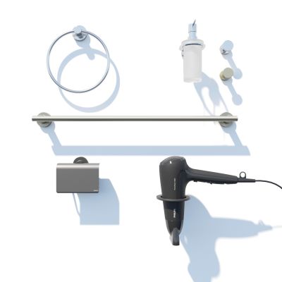 挂钩纸巾盒吹风机卫浴用品