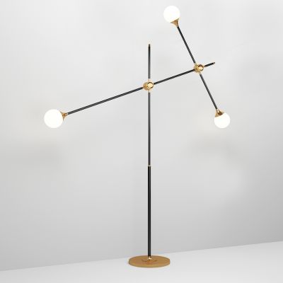 现代金属落地灯