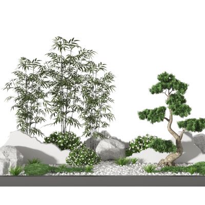 景观小品   庭院景观3D模型