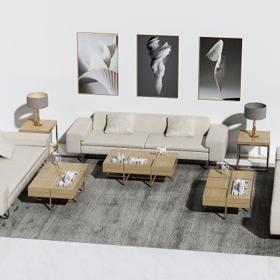 沙发茶几组合