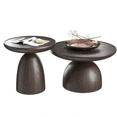 现代茶几3D模型