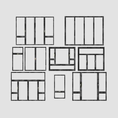 现代窗户