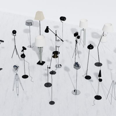 现代落地灯，落地灯组合，客厅沙发落地灯