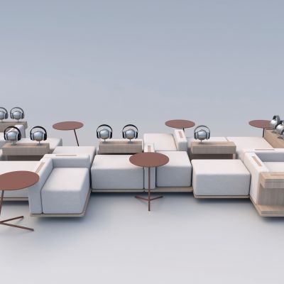 组合沙发3D模型
