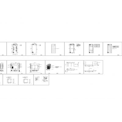 服装小店施工图
