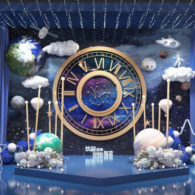 装饰区   美陈展示