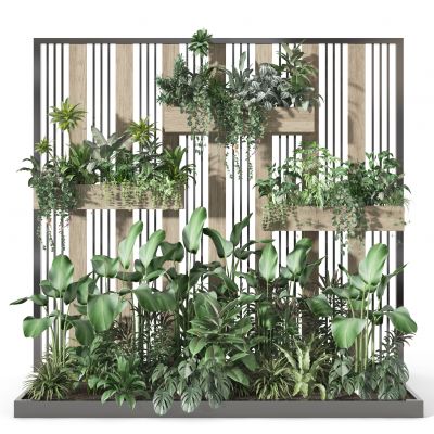 植物隔断  装饰摆件