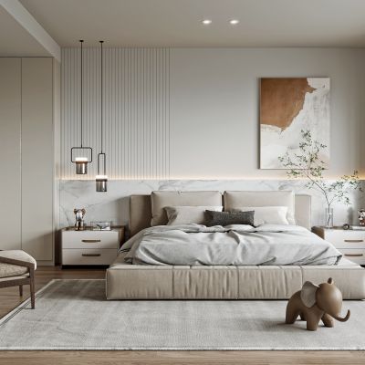 现代卧室
