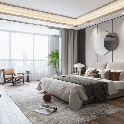 现代卧室