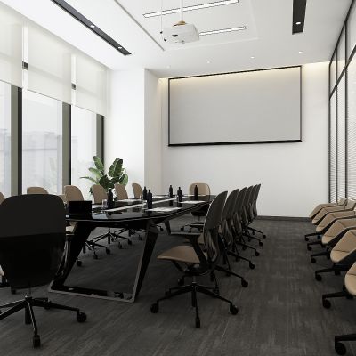 现代公司会议室3D模型
