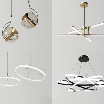 现代吊灯组合