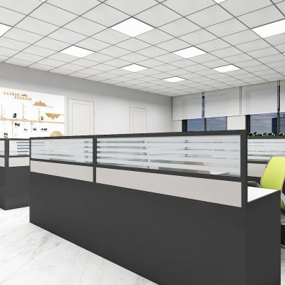 现代公共办公室3D模型