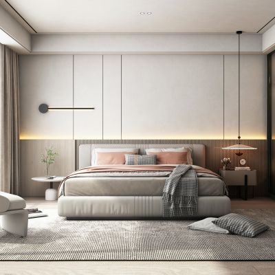 现代卧室