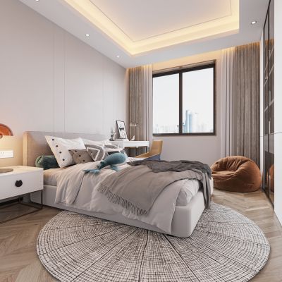 现代卧室