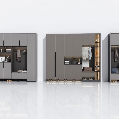 现代入门玄关鞋柜