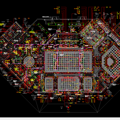 土建，消防，空调图纸
