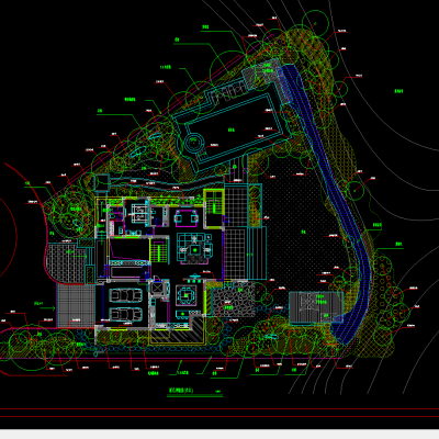 别墅景观绿化方案
